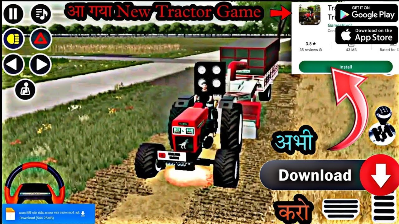 Tractor Farming Truck Driving New Tractor Game Has Arrived