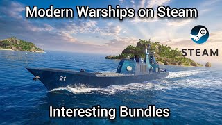 Modern Warships on Steam !! What do we have here ?! New interesting Bundles !!  screenshot 3