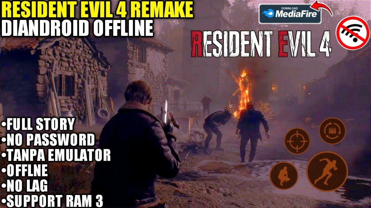 Rilis!! Resident Evil 4 Remake Mobile Fanmade Di Android Offline