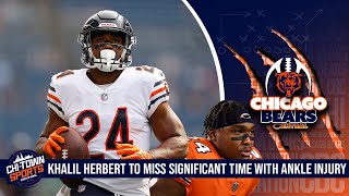 Khalil Herbert To Miss Significant Time With Ankle Injury