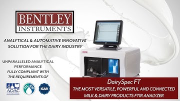 DairySpec FT - The most versatile, powerful and connected milk & dairy products FTIR analyzer