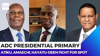 Atiku, Amaechi, Hayatu-Deen Face Off in ADC Presidential Primary