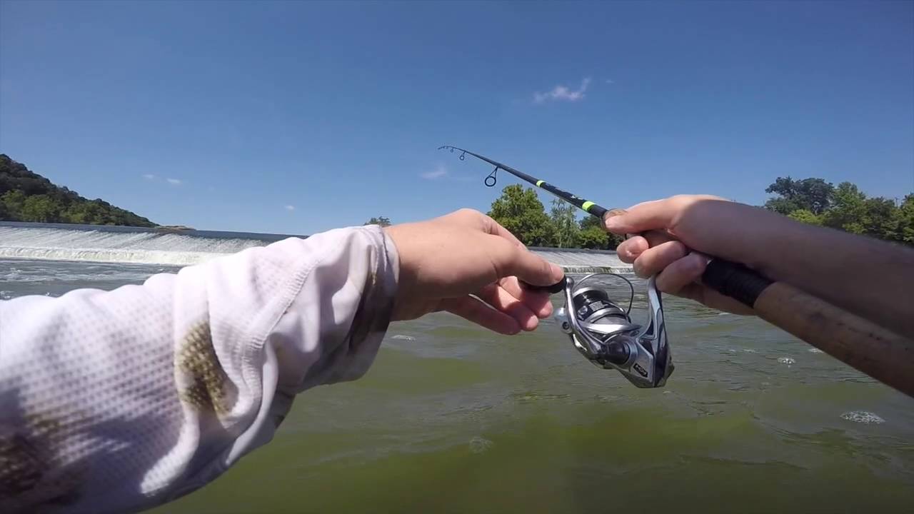 Zanesville dam fishing trip YouTube