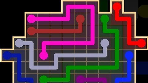 Flow Free solutions. Amoeba Pack. Level 91-120. My Gaming Town.