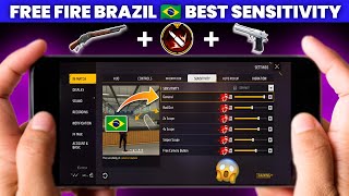 Free Fire Secret Brazil 🇧🇷 Sensitivity | 2gb, 4gb, 6gb Ram Headshot Sensitivity Setting