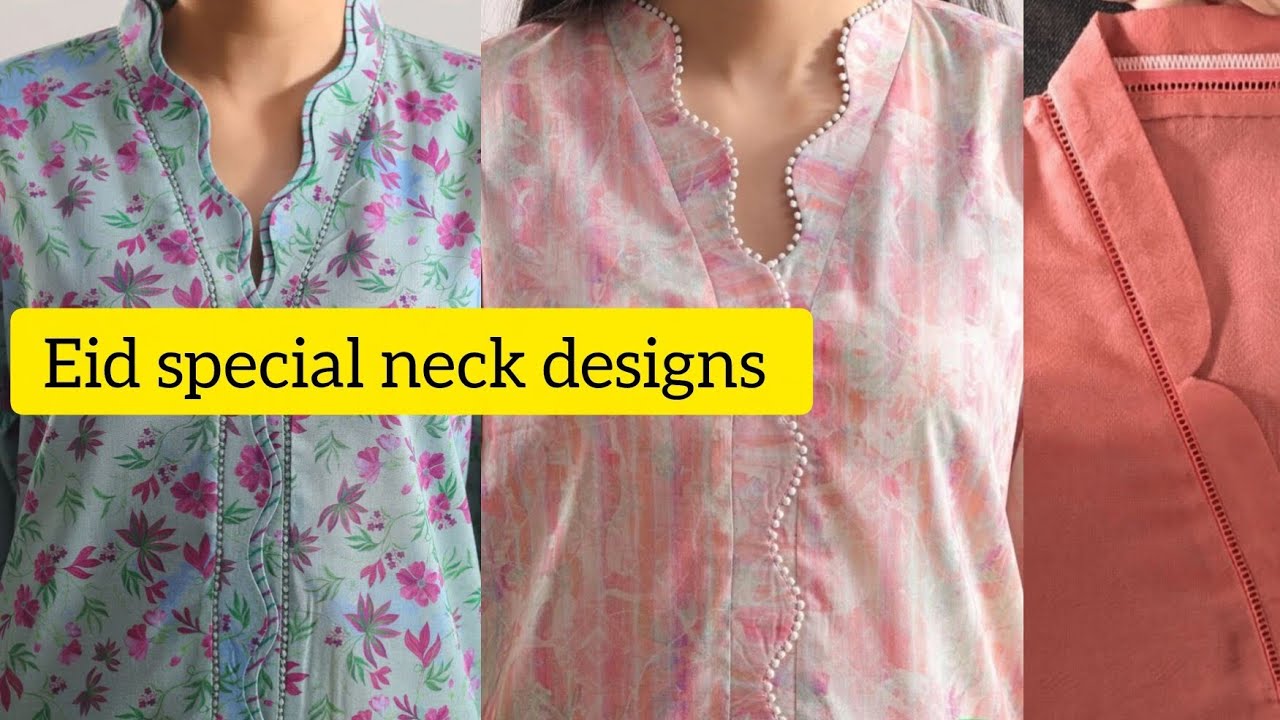 Neck Designs For Eid special/ Simple Neck Designs 