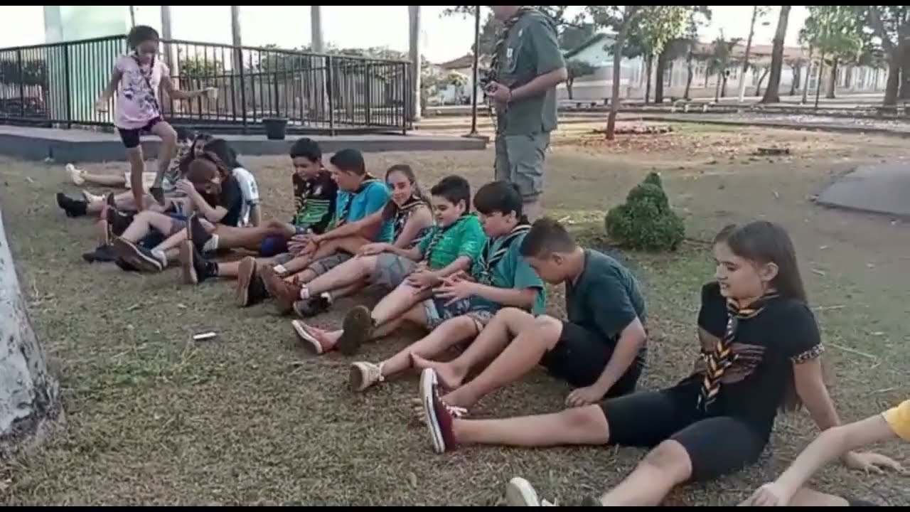 Jogo Escoteiro - Corrida de Viravoltas