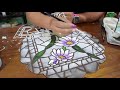 Aprende Realizar Falso Mosaico Utilizando un Stencil#inspiradorasdearte #dbmanualidades #zaryzu