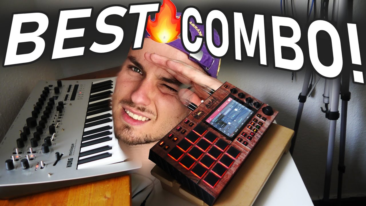 Akai Mpc Live Beat Making -Sampling a Synth! - YouTube