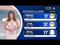 El clima para el miércoles 11 de marzo del 2026