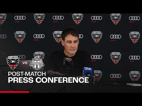 René Weiler Post-Match Press Conference | D.C. United vs Toronto FC | MLS 2026