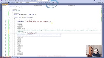 317) String Fonksiyonları - Equals Metodu