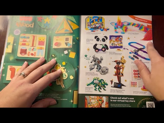 ASMR Inaudible Whispering | Amazon Christmas Catalog (Request)