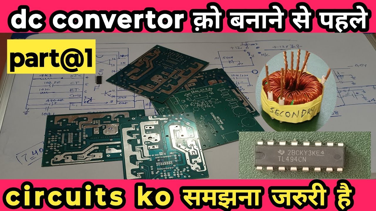 Dc convertor pcb secmatic daigram | 