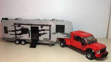 Lego Keystone Cougar 5th Wheel Camper