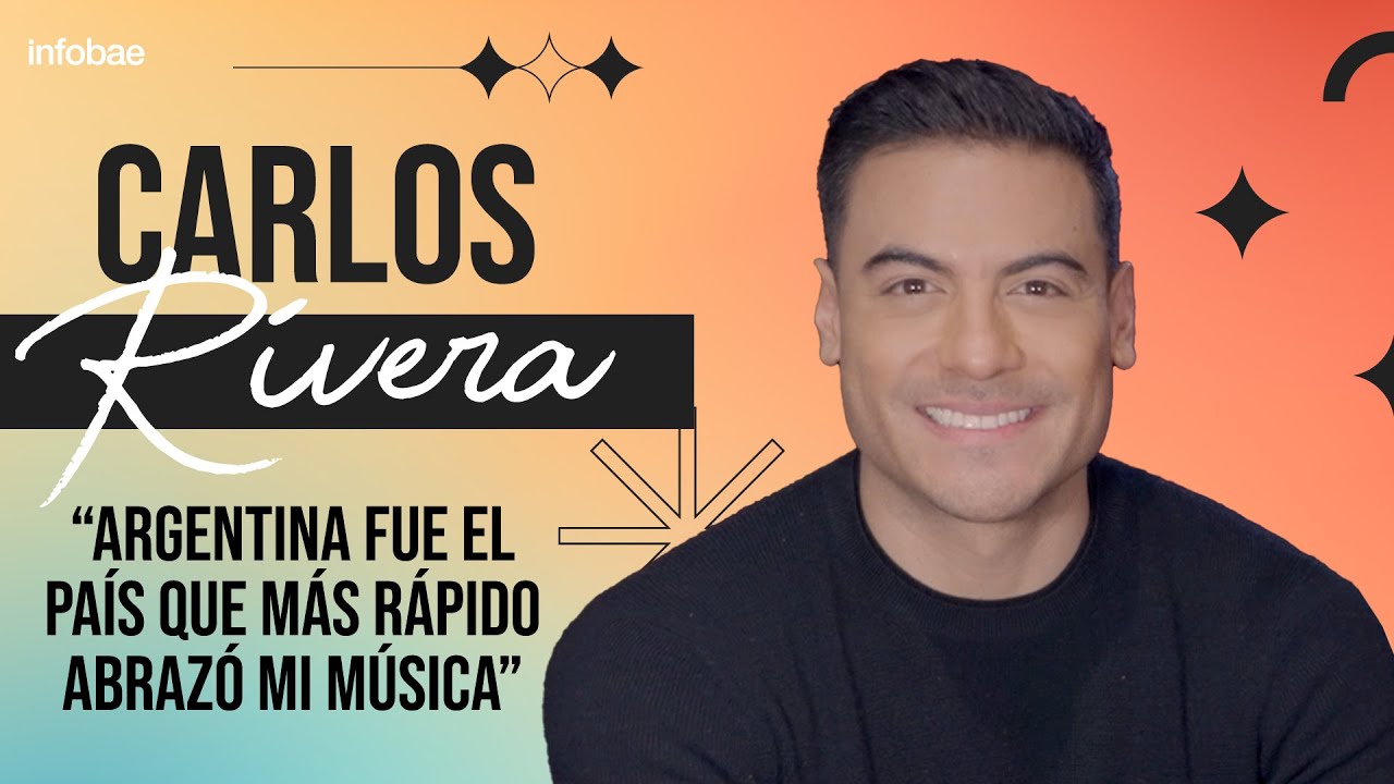Carlos Rivera se sincera y muestra la parte más íntima de su vida