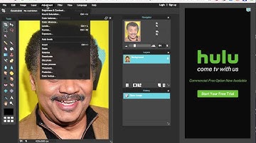 Pixlr Editor and Threshold
