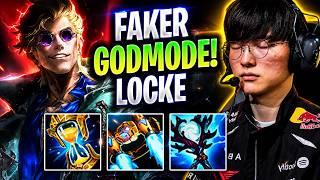FAKER LITERALLY GOD MODE WITH LOCKE! - T1 Faker Plays LOCKE Mid vs Diana in Korea SoloQ!