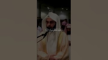 ﴿ قَالَ رَبِّ اجْعَل لِّي آيَةً  ﴾ تلاوة خاشعة 🤍 ."