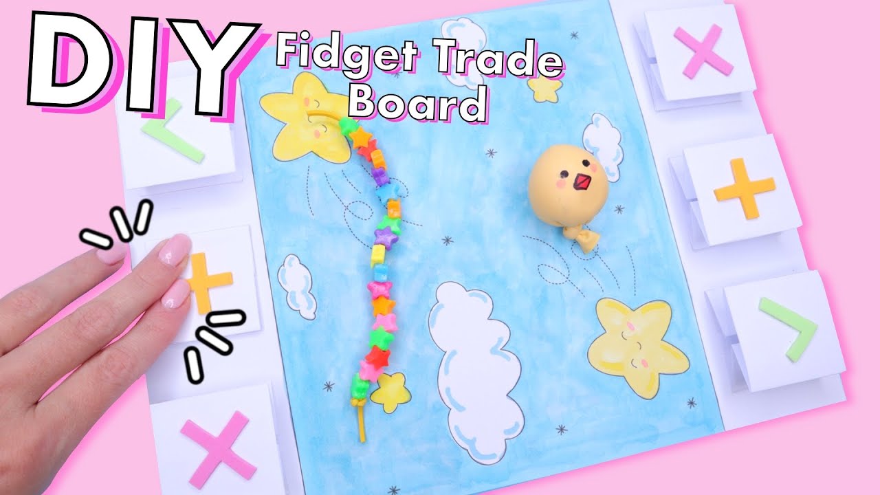 DIY Fidget Trade Board Free Printable YouTube DIY Fidget Trade Board Free Printable YouTube