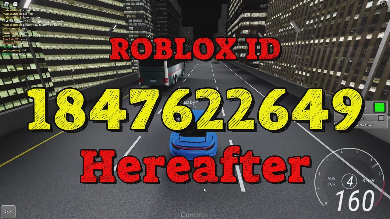 HEREAFTER Roblox Song Codes