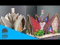 DIY -*Fairy House*-  Using  CardBoard and Egg Rack pulp