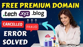 Free Premium Domain Name | Error Solved | Get Free Domain & Hosting 2024 | Free .Com Domain Name |