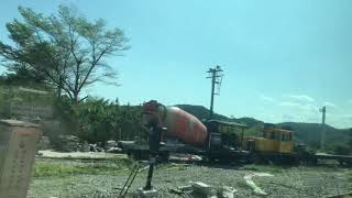 704次莒光號(R120)往新左營進入大武站停車+下一站枋寮播音跟3671次普快車交會