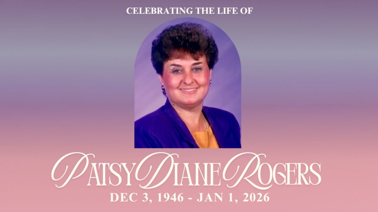 Patsy Rogers Patsy Diane Rogers - Celebration of Life - January 12, 2026 - YouTube