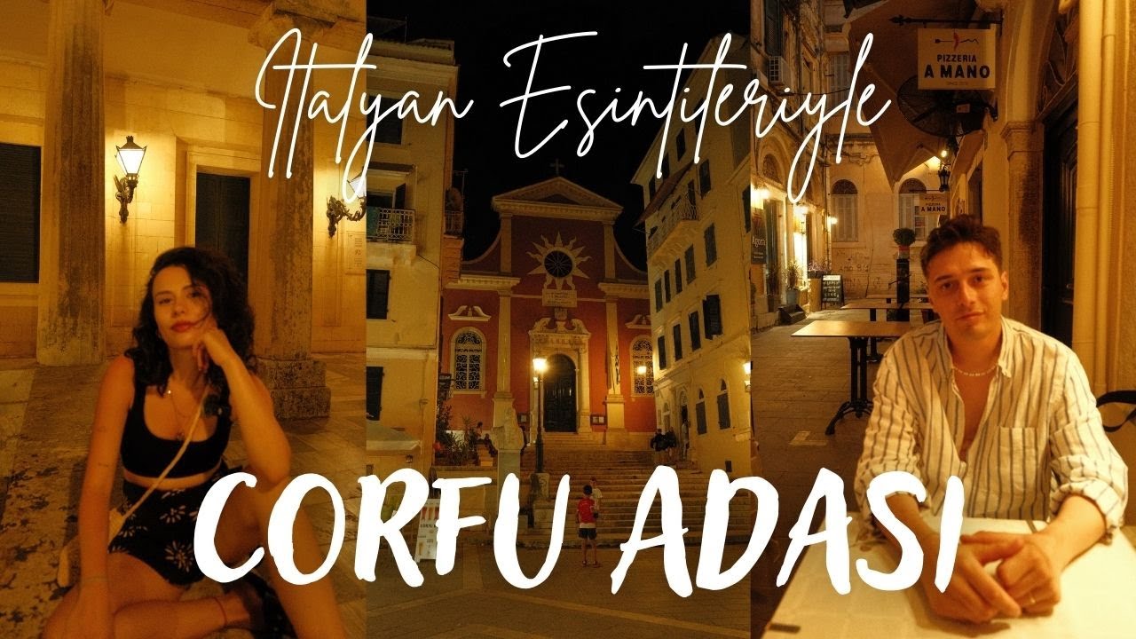 Burası İtalya mı Yunanistan mı? Corfu adasına gidiyoruz! Elektrikli araba ile Yunanistan turu 🚗