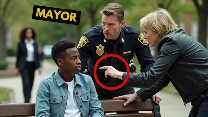 White Woman Calls Cops on Black Teen, Then Freezes When His Powerful Mother Arrives - YouTube