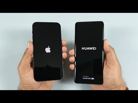 Тест скорости iPhone 12 и Huawei P30 Pro и сравнение камер