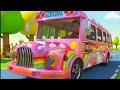 Wheels on the Cute Kitty Bus 🐱🚌🎀 | Kids Songs &amp; Nursery Rhymes | Fun Bus Song for Children 🎶
