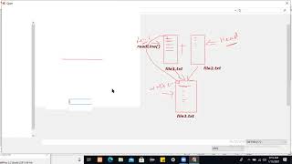 Java File Handling | File Merge Program