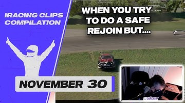 November 30 | iRacing Clips Compilation