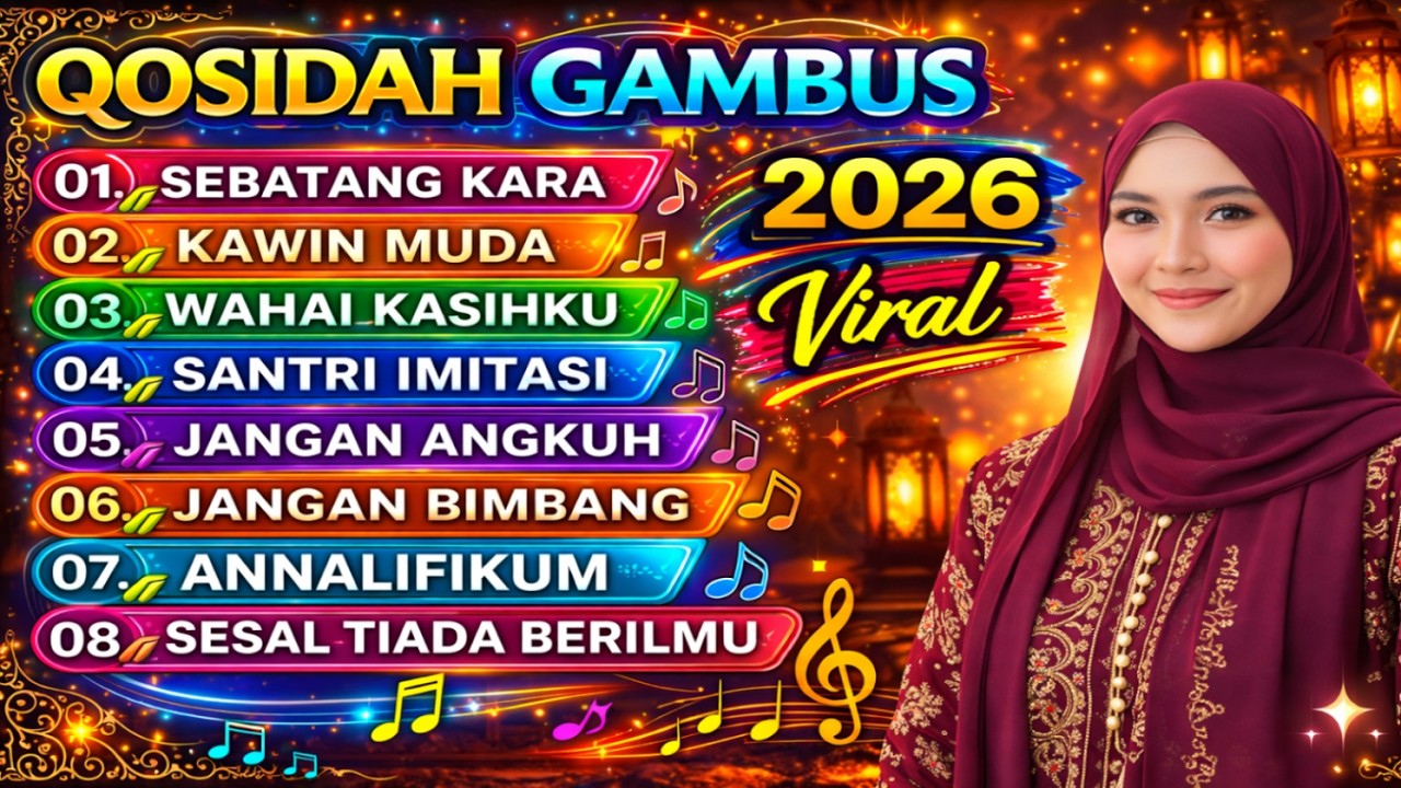 QOSIDAH SHOLAWAT TERBARU 2026! BIKIN ADEM HATI! FULL ALBUM QOSIDAH PALING DICARI TAHUN INI