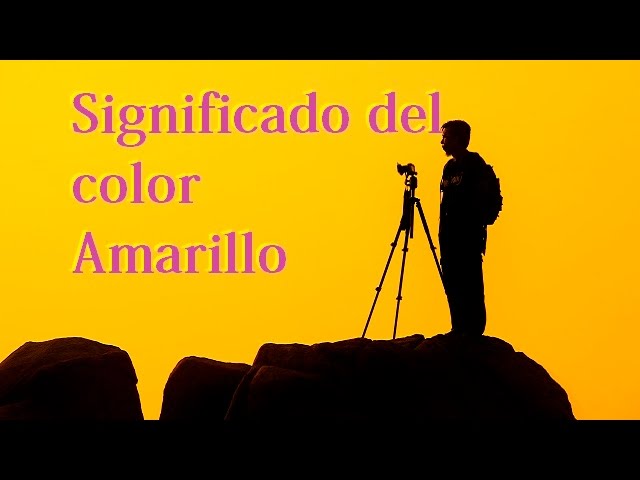 El amarillo // Qué significa el color amarillo // El amarillo es mi color -  YouTube