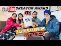 Unboxing Silver Play Button! Youtube 100K Creator Award Silver Play Button