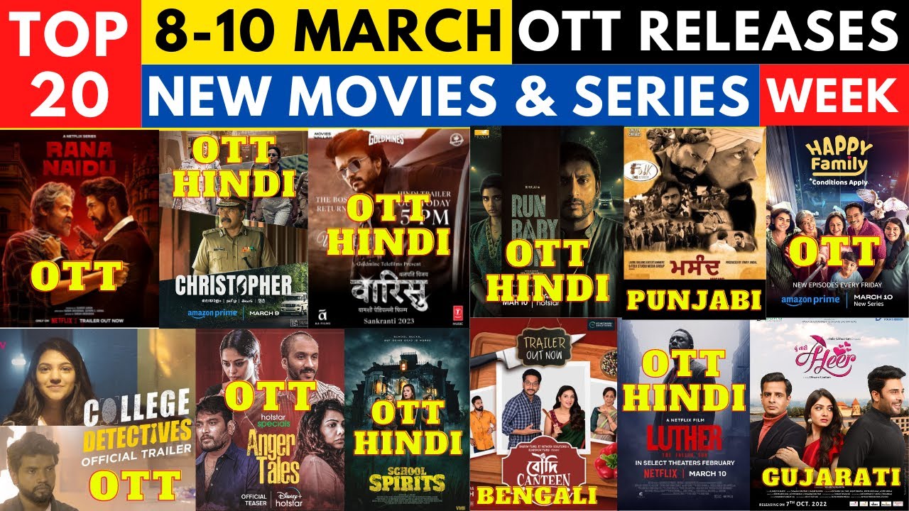 varisu hindi ott release date I new ott movies I new web series trailer new on ott india this week