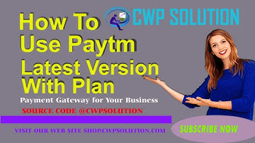 Latest Paytm Gateway //How to Use Paytm Payment Gateway for Your Business// Source Code @cwpsolution