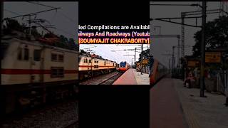 Dangerous 260 Kmph Crossing Of Patna VB And Ananya SF #indianrailways #railfan #train