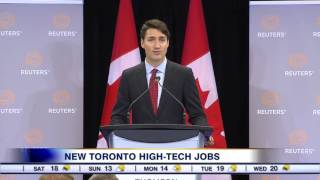 Video: Thomson Reuters announces 400 high-tech jobs