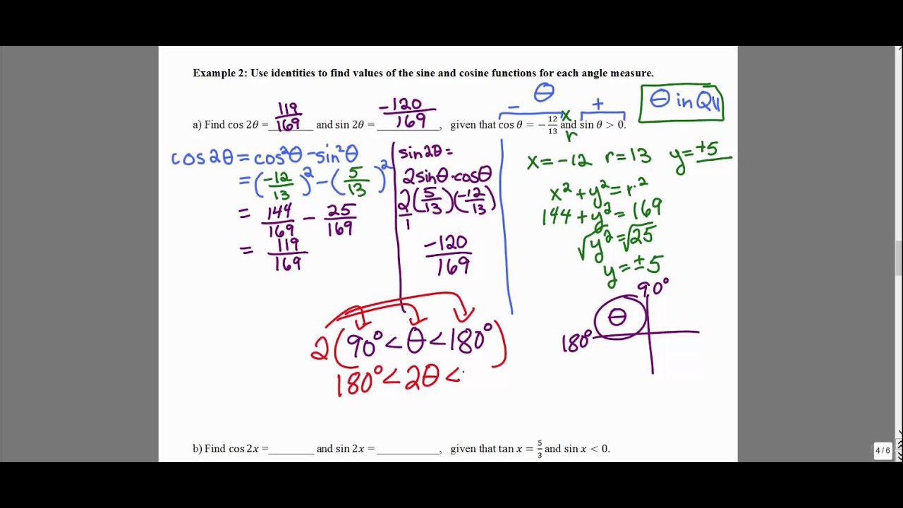MATH 1316 Section 5 5 Solving For Cos2x And Sin2x Values Using Double math-1316-section-5-5-solving-for-cos2x-and-sin2x-values-using-double