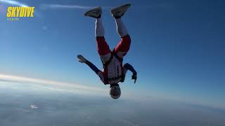 “Hey, how you doing?” Skydive Spain is the hot spot for legendary skydivers.