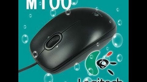 Logitech Mouse M100 Unboxing & Review