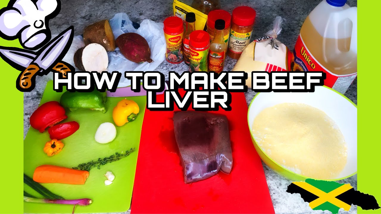 HOW TO MAKE JAMAICAN AUTHENTIC BROWN STREWED BEEF LIVER YouTube