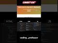 amazing website use HTML CSS JS #coding #html #css #javascript #anination #website #python #JS #ai