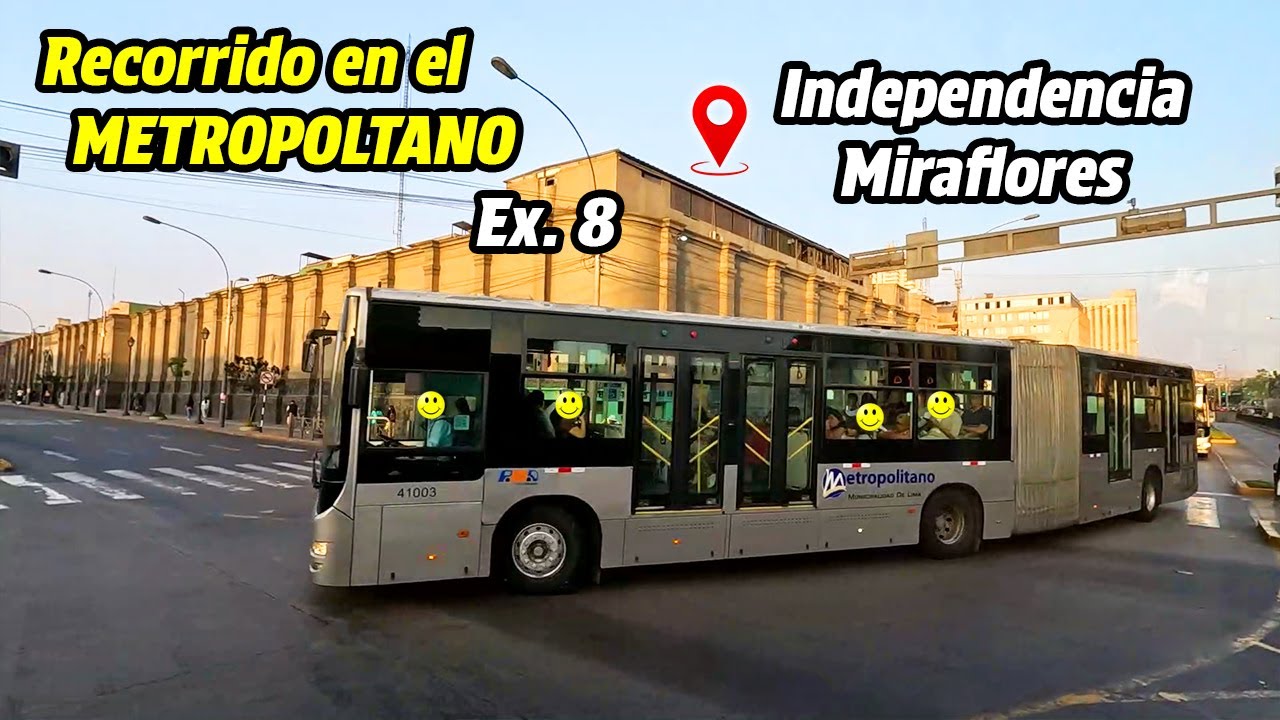 Desde INDEPENDENCIA → MIRAFLORES CON EL METROPOLITANO 🚍 CARLOS IZAGUIRRE → AV BENAVIDES | LIMA 2025