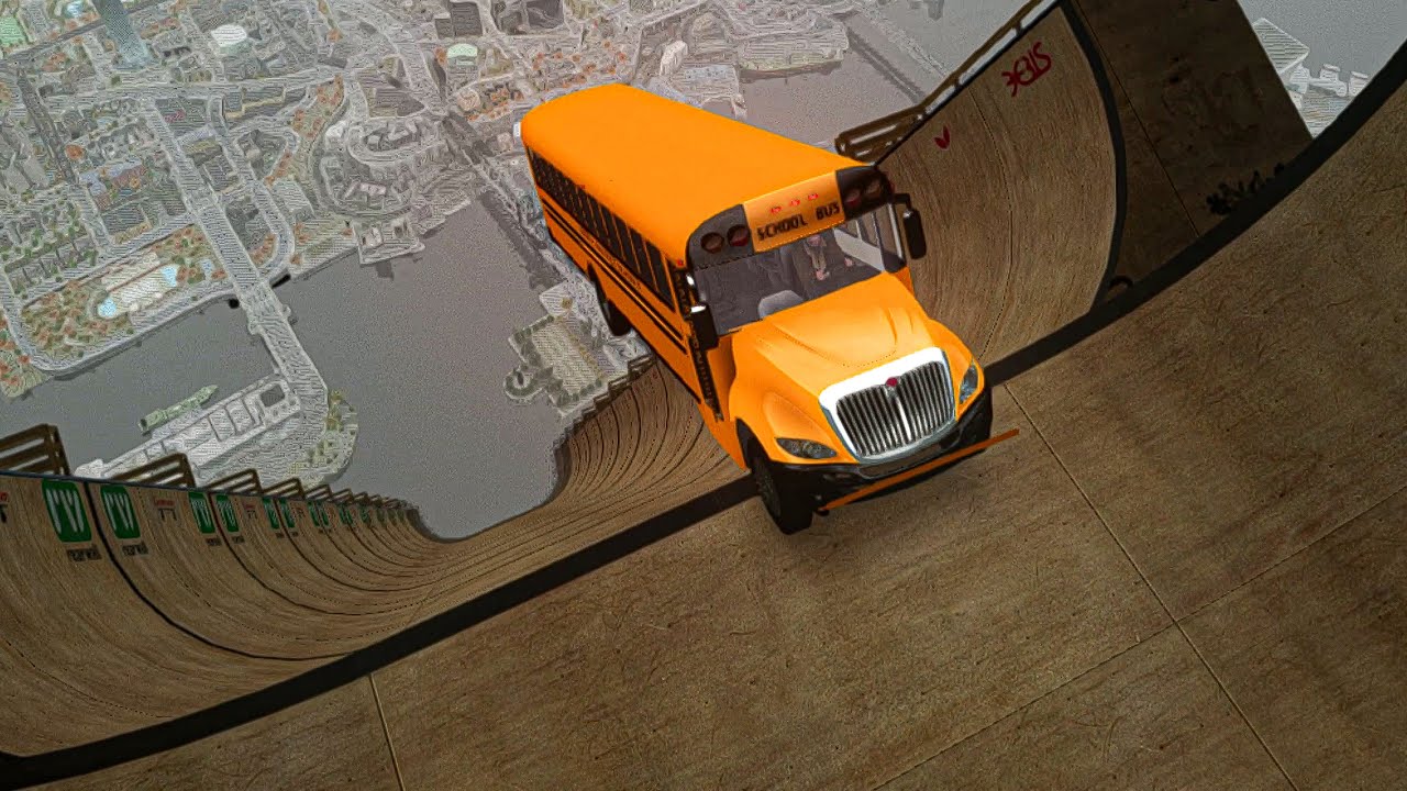 Mega Ramp Crashes & Drops #1 | GTA 4