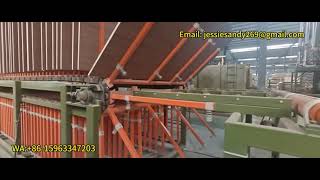 Multilayer Hot Press Production Line with suction cup feeding&auto cooling/stacking WA:8615963347203